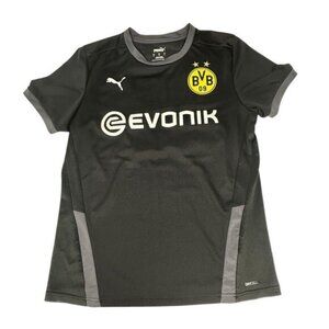 Borussia Dortmund L Puma Dry Cell BVB 09 Soccer Football Jersey Shirt #87 Evonik